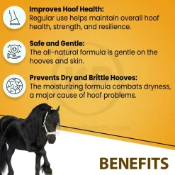 Absorbine Hooflex All Natural Dressing & Conditioner for Horses 15-oz