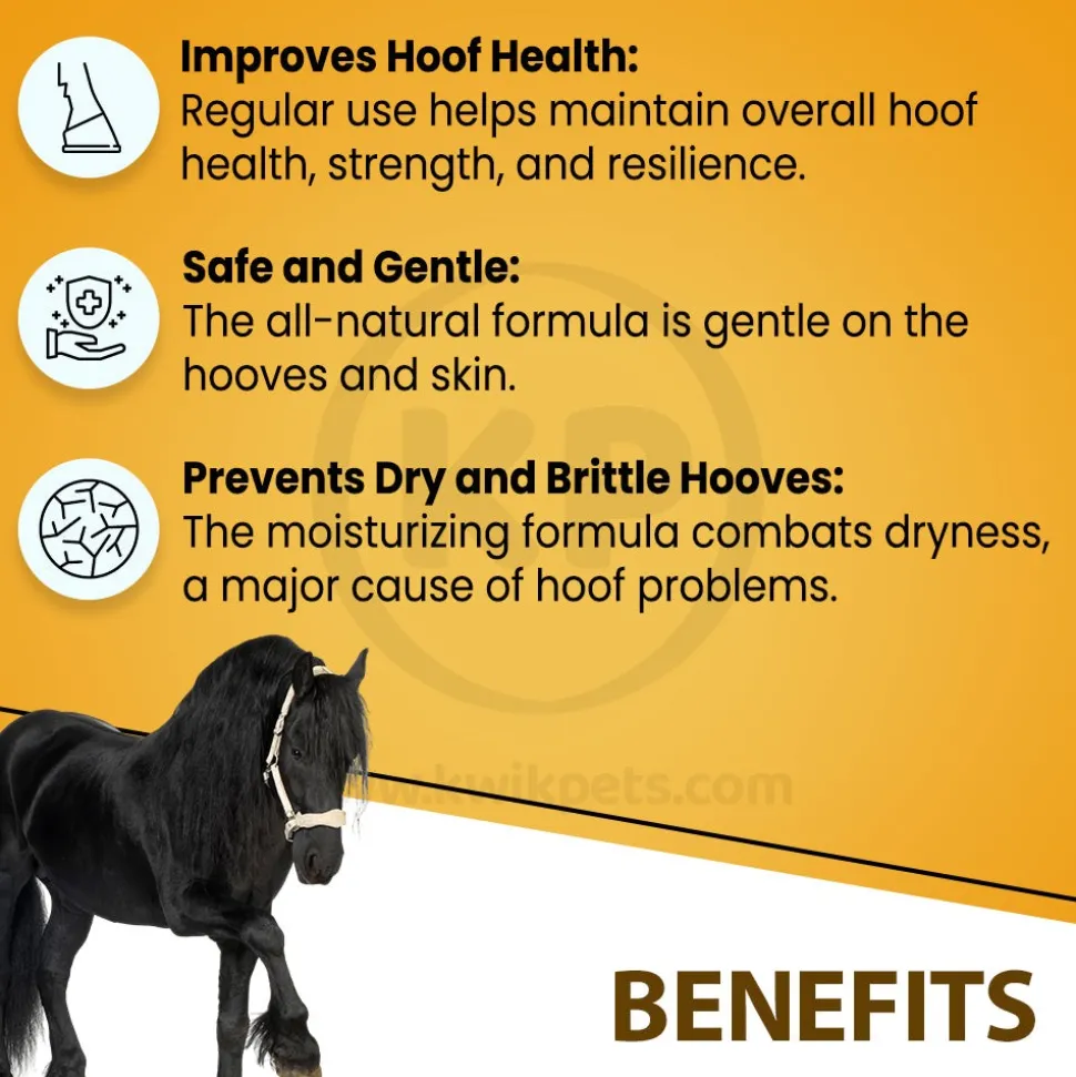 Absorbine Hooflex All Natural Dressing & Conditioner for Horses 15-oz