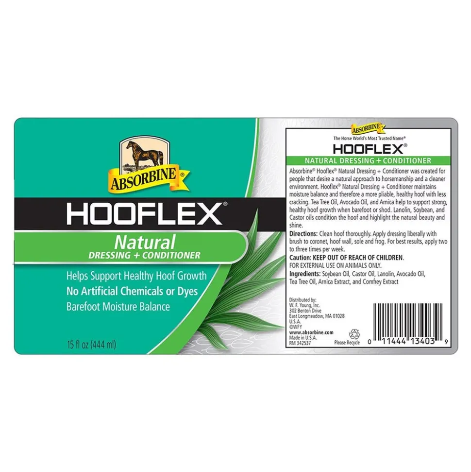 Absorbine Hooflex All Natural Dressing & Conditioner for Horses 15-oz