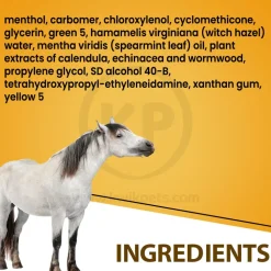 Absorbine Sore Muscle & Joint Pain Relief Veterinary Liniment Gel for Horses 12-oz