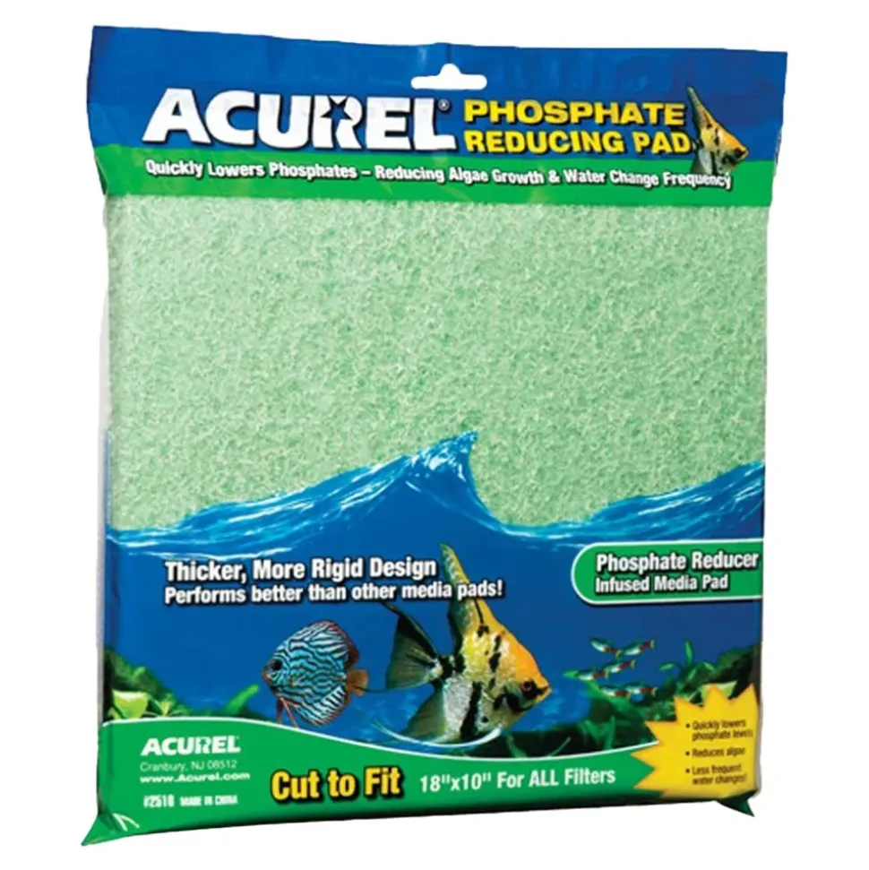 Acurel Cut to Fit Infused Media Pad Phosphate Reducing Green 18 in X 10 in