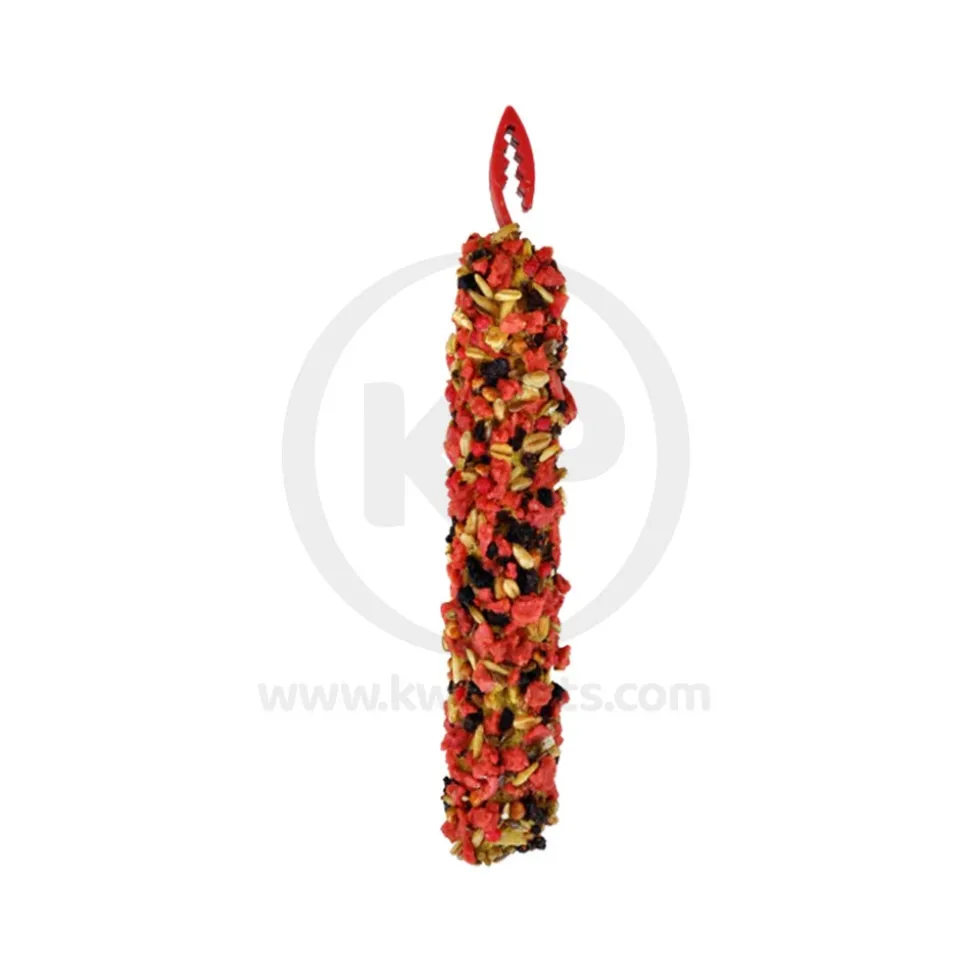 A&E Cage Company Vitapol Smakers Small Animal Treat Stick Strawberry 2 Count