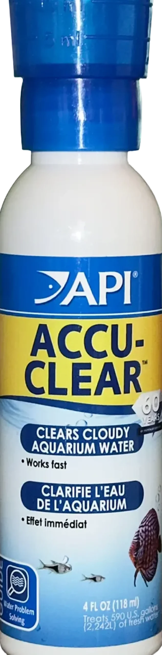API Accu-Clear Aquarium Water Clarifier 4-oz