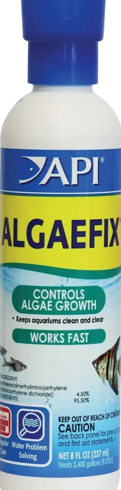 API AlgaeFix Freshwater Aquarium Algaecide 8-oz