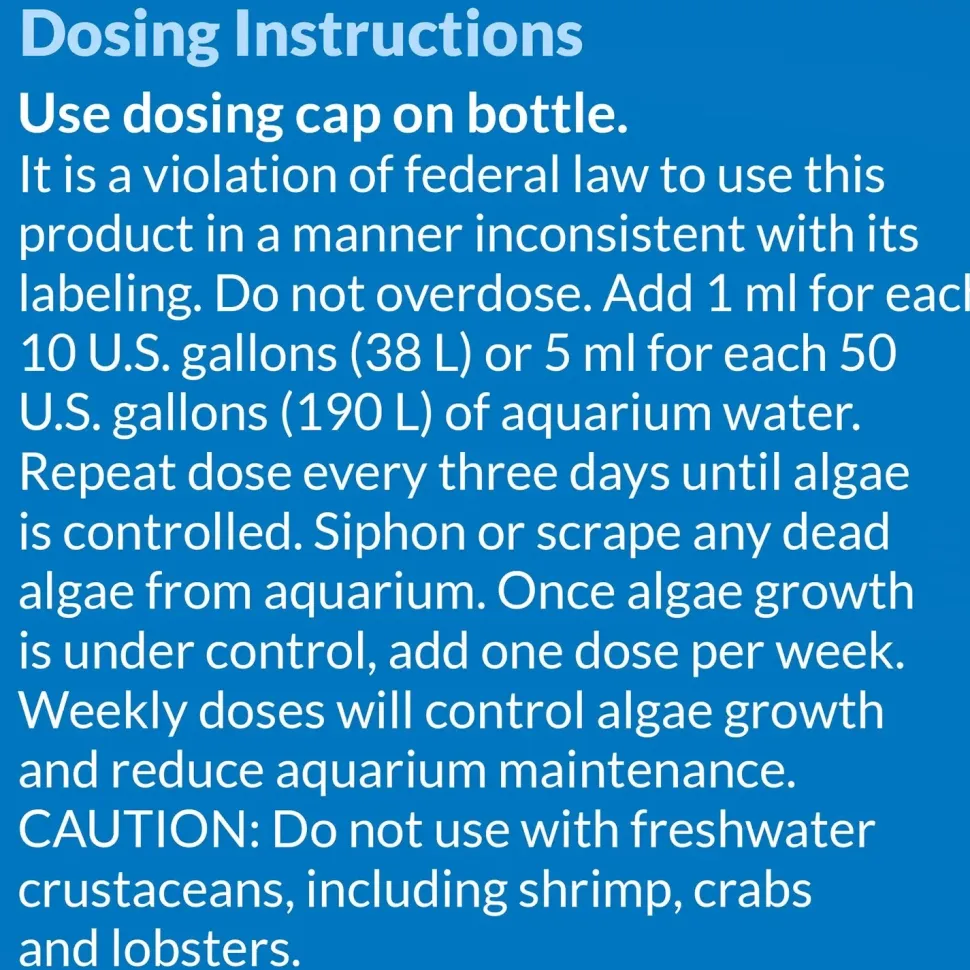 API AlgaeFix Freshwater Aquarium Algaecide 8-oz