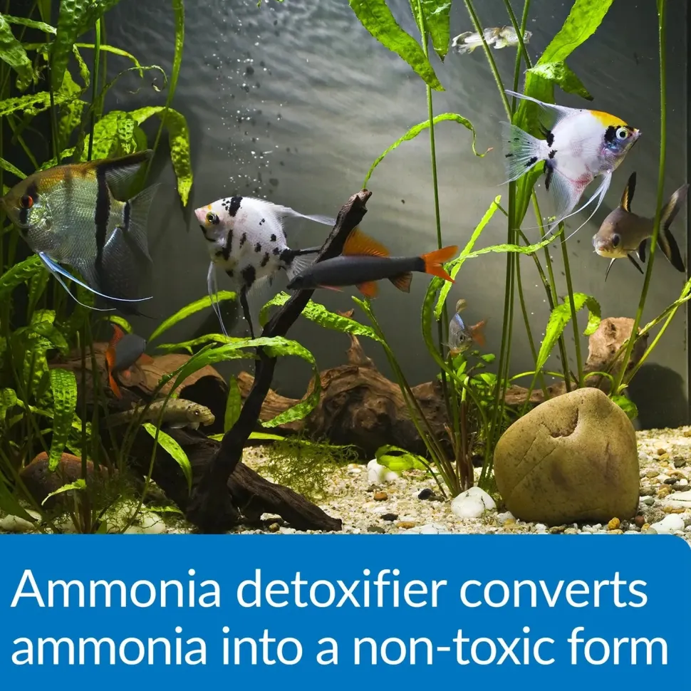 API Ammo-Lock Freshwater & Saltwater Aquarium Ammonia Detoxifier 8-oz