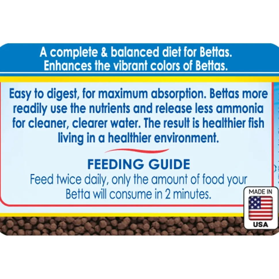 API Betta Floating Pellets Fish Food 1-oz