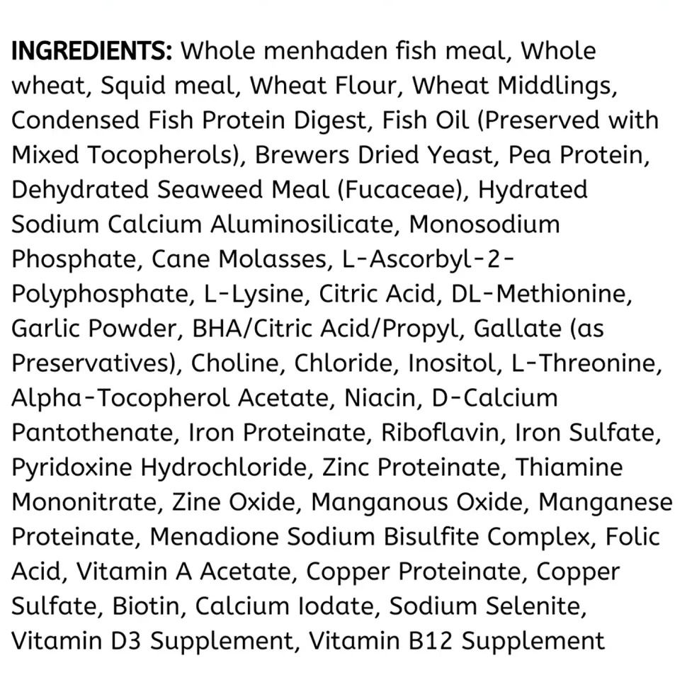 API Bottom Feeder Pellets with Squid Fish Food 1.3-oz