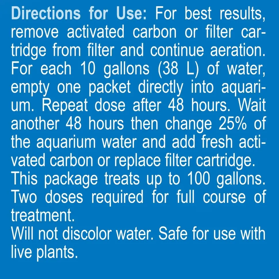 API General Cure Fresh & Saltwater Powder Medication 10 Count