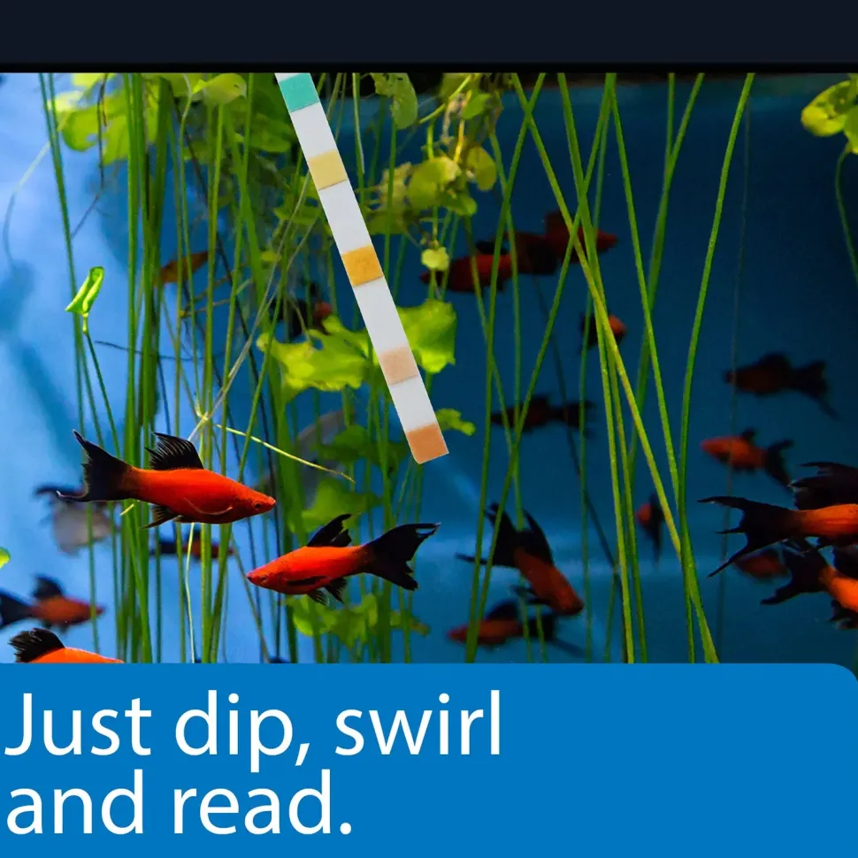 API 5-in-1 Freshwater Aquarium Test Strip 25 Count