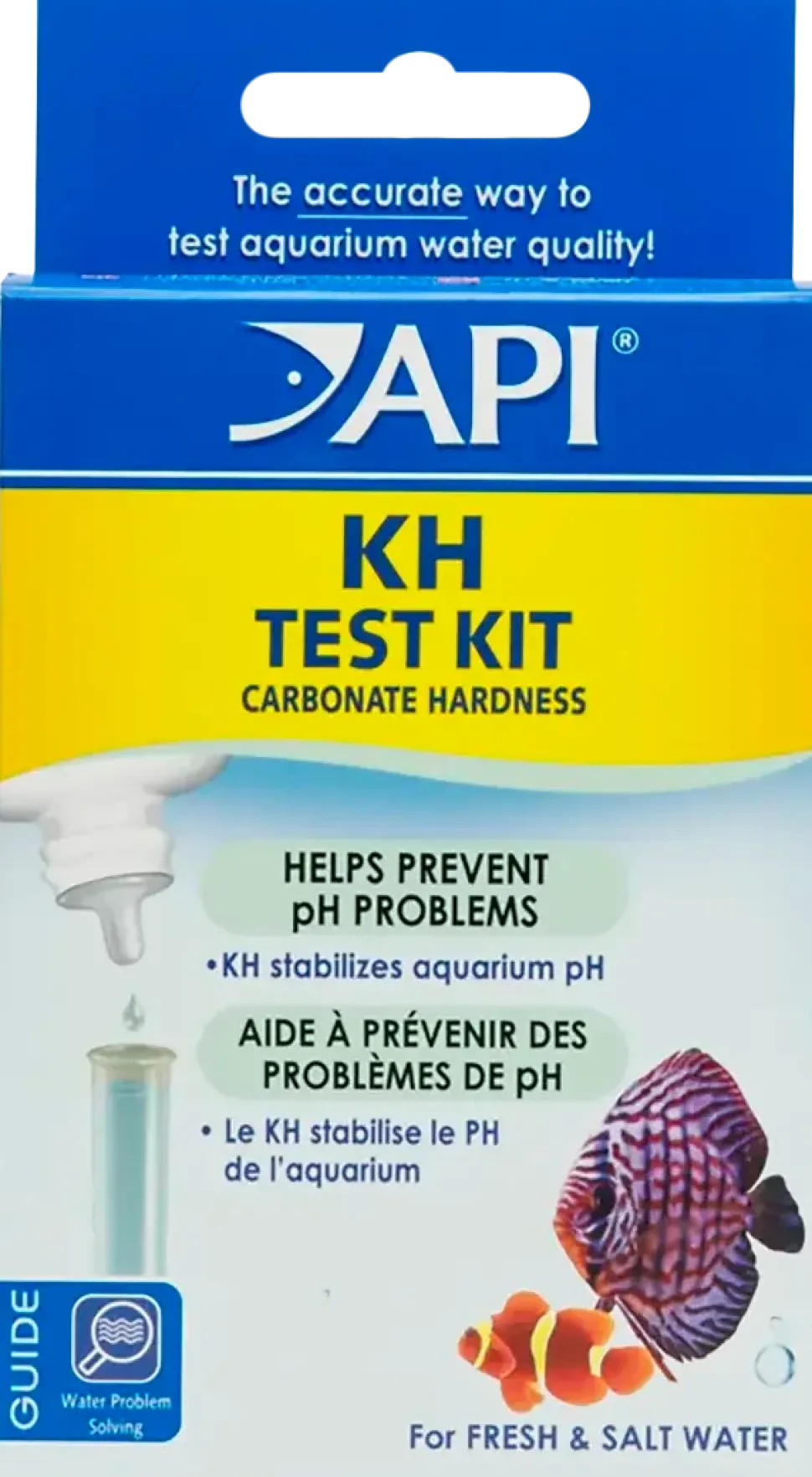 API KH Carbonate Hardness Test Kit for Freshwater & Saltwater Aquarium