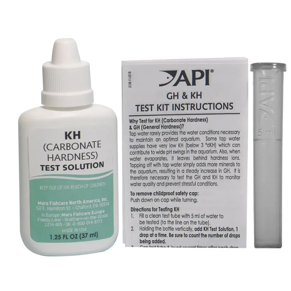 API KH Carbonate Hardness Test Kit for Freshwater & Saltwater Aquarium