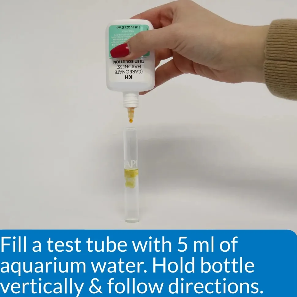 API KH Carbonate Hardness Test Kit for Freshwater & Saltwater Aquarium