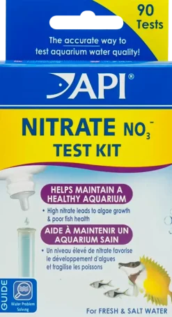 API Nitrate Test Kit for Freshwater & Saltwater Aquarium 90 Count