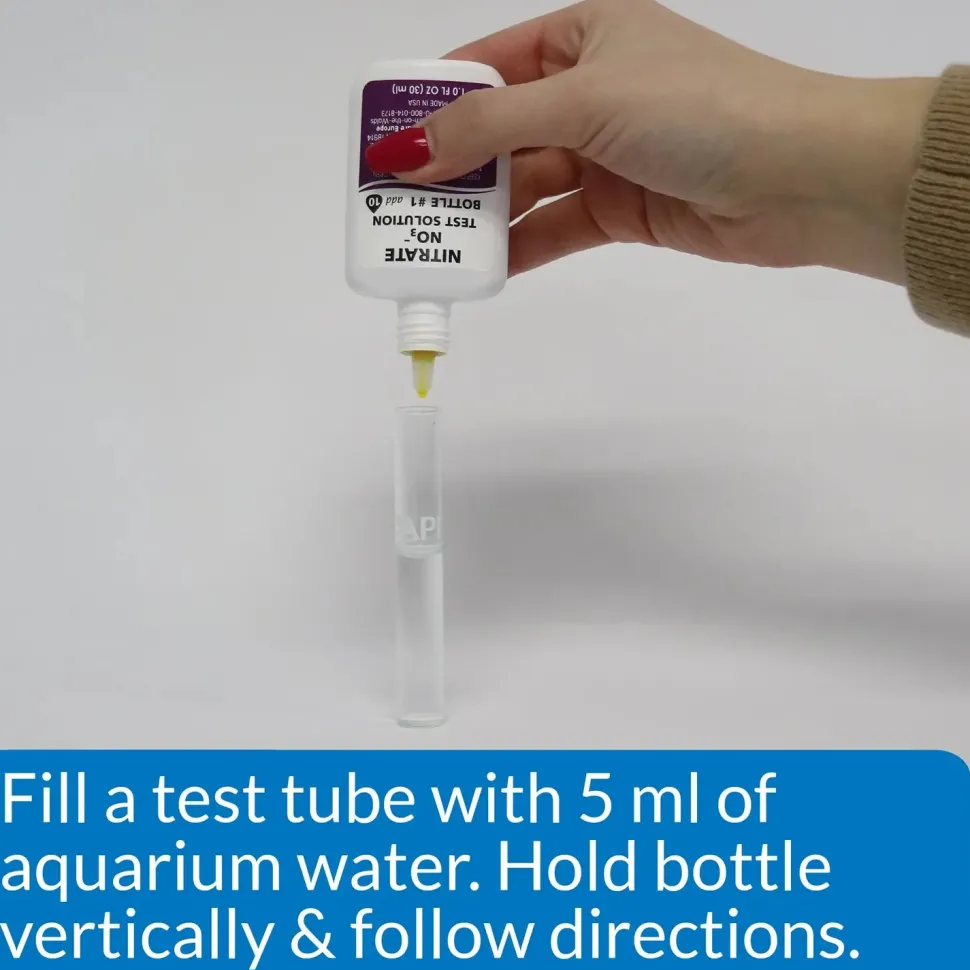 API Nitrate Test Kit for Freshwater & Saltwater Aquarium 90 Count