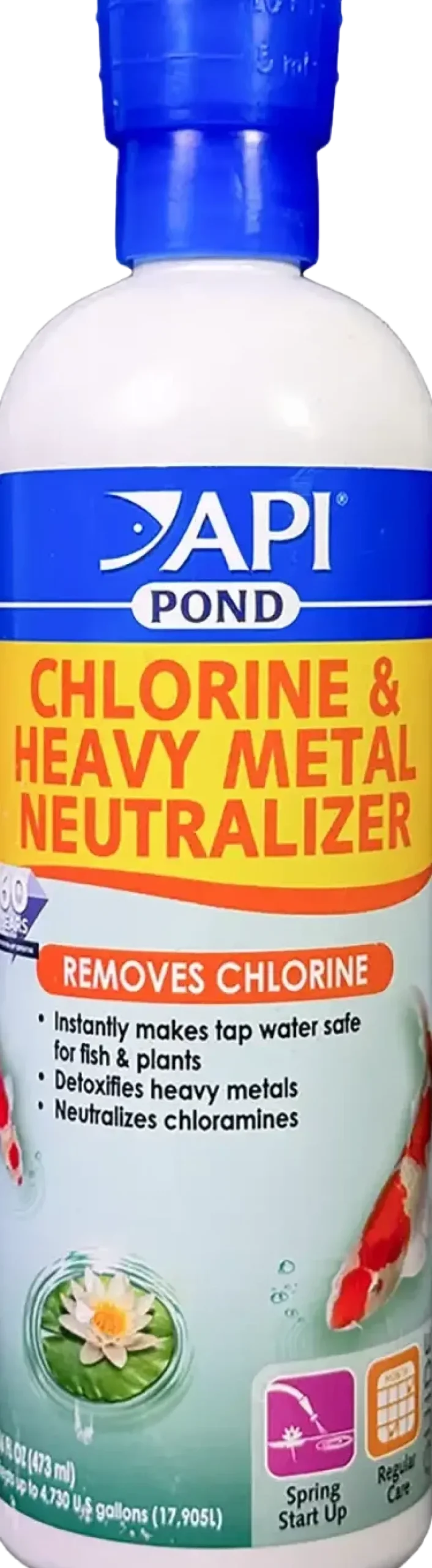 API Pond Chlorine & Heavy Metal Neutralizer 16-oz