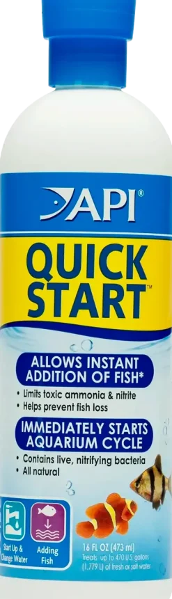 API Quick Start Aquarium Water Conditioner 16-oz