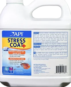 API Stress Coat No Pump Remedy Aquarium Water Conditioner 64-oz