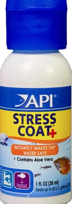 API Stress Coat No Pump Remedy Aquarium Water Conditioner 1-oz