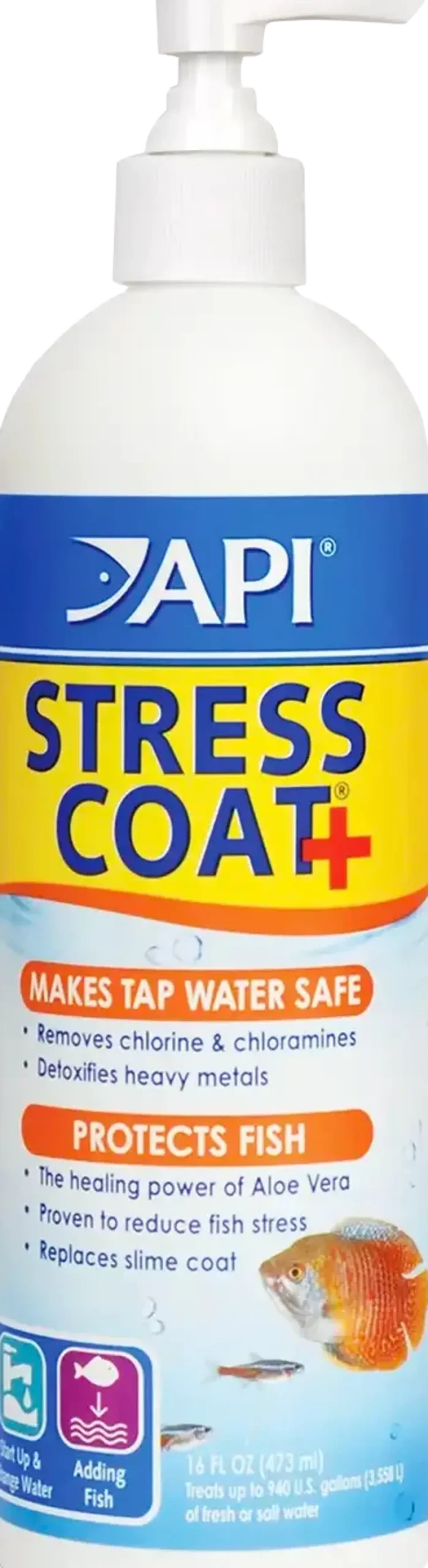 API Stress Coat Remedy with Pump 16-oz