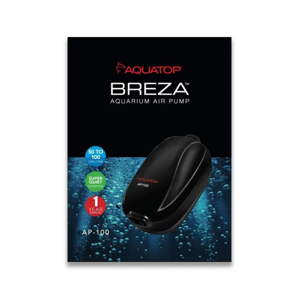 Aquatop Breza AP-100 Aquarium Air Pump 50-100 gal