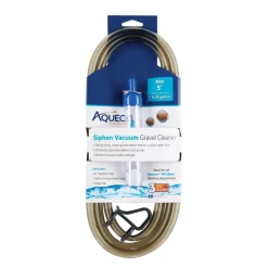 Aqueon Aquarium Siphon Vacuum Gravel Cleaner Mini 5-in