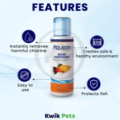 Aqueon Aquarium Water Conditioner Bottle 4-oz