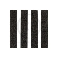 Aqueon QuietFlow Carbon Filter Media Pads for Aquarium Size 20/75 4 Count