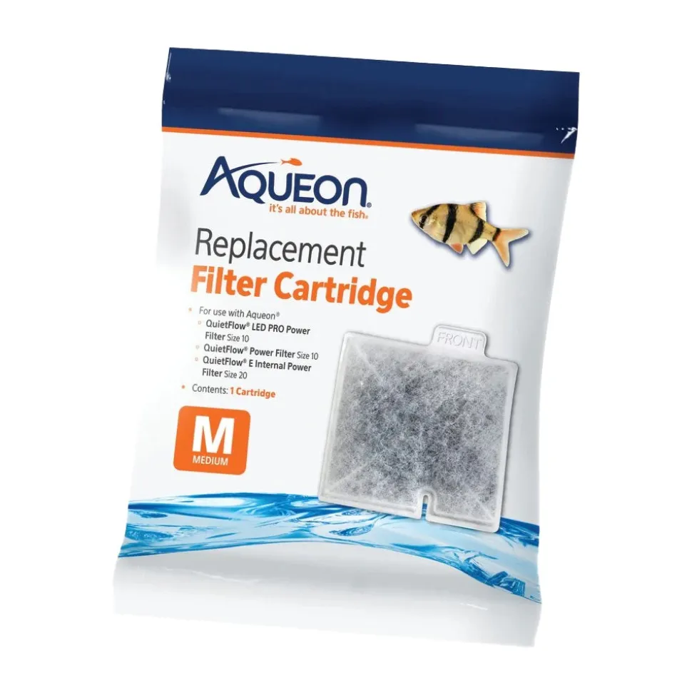 Aqueon QuietFlow Replacement Aquarium Filter Cartridges Medium