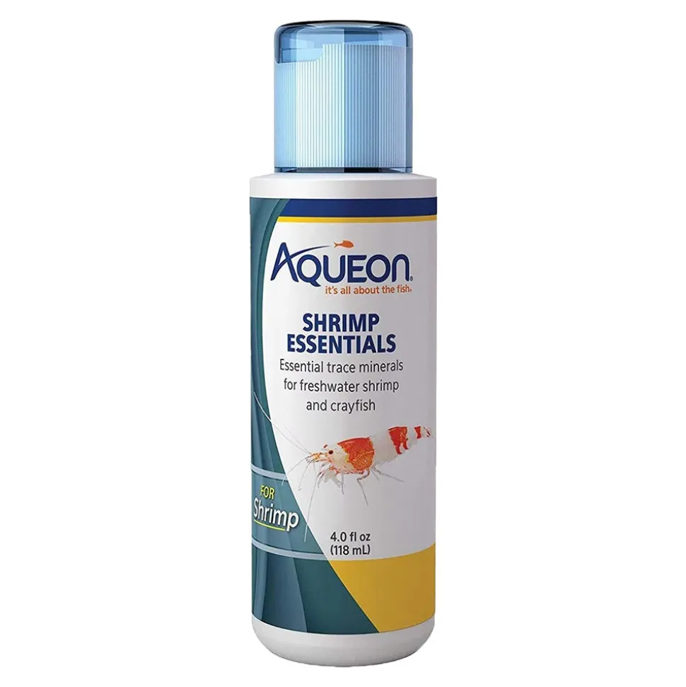 Aqueon Shrimp Essentials Freshwater Aquarium Trace Minerals 4-oz