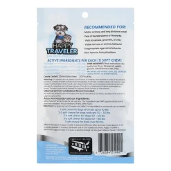 Ark Naturals Happy Traveler Bite Size Soft Chews for Dogs & Cats 75 Count 1.98-oz