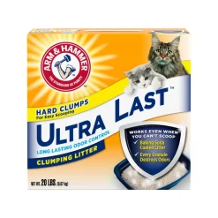 Arm & Hammer Ultra Last Scoopable Clumping Cat Litter 20-lb