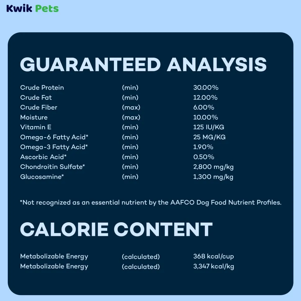 AvoDerm Natural Advanced Joint Health Grain-Free Chicken Meal Formula Adult Dry Dog Food 4-lb