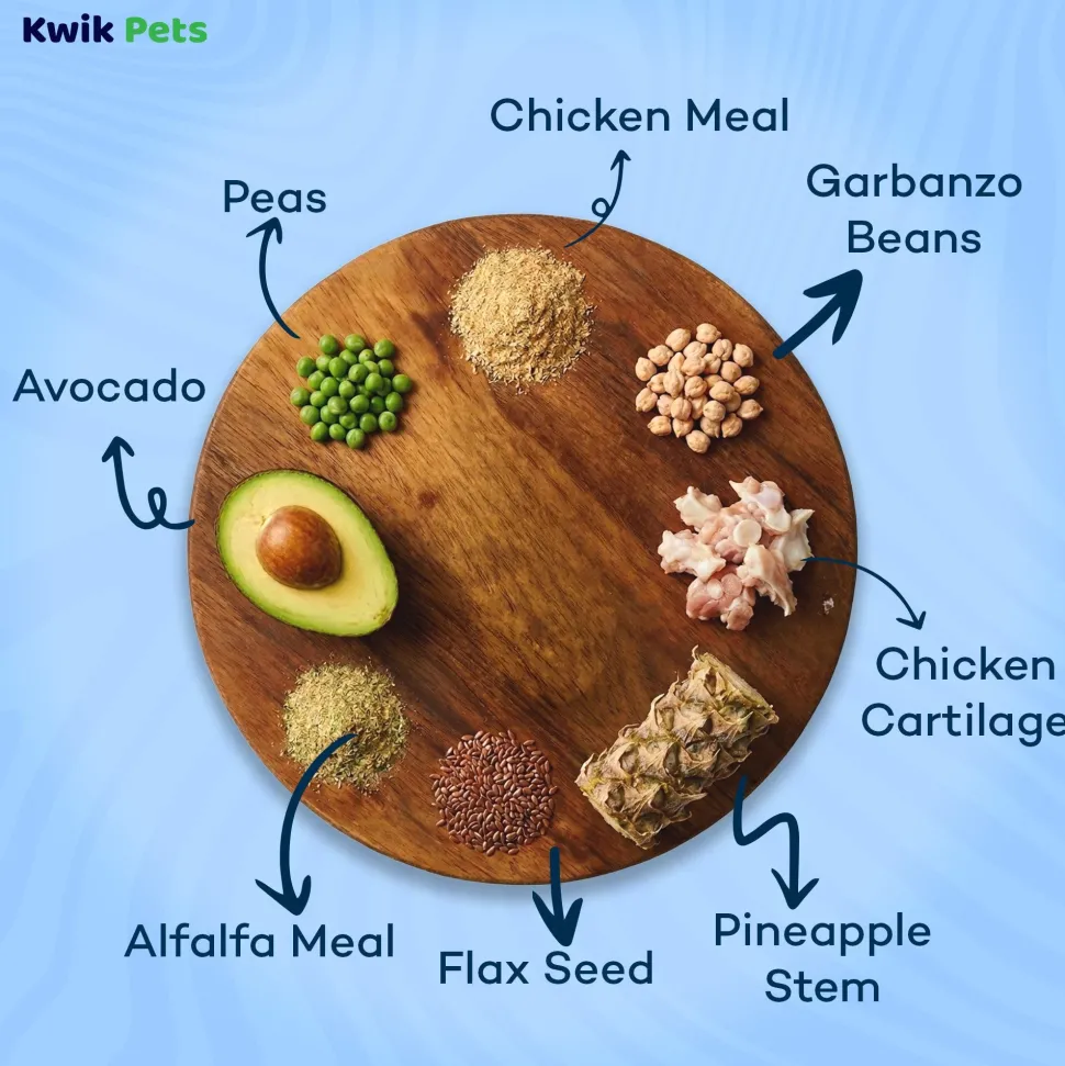 AvoDerm Natural Advanced Joint Health Grain-Free Chicken Meal Formula Adult Dry Dog Food 4-lb