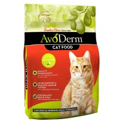 AvoDerm Natural Chicken & Herring Meal Formula Dry Cat Food 11-lb