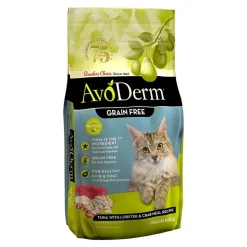 AvoDerm Natural Grain Free Tuna with Lobster & Crab Meal Dry Cat Food 2.5-lb