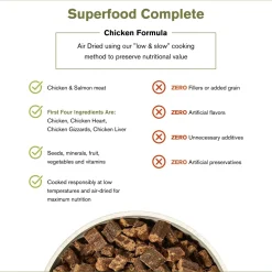 Badlands Ranch Superfood Complete Air-Dried Dog Food Chicken 11.5-oz