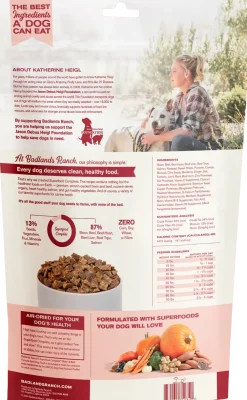 Badlands Ranch Superfood Complete Air-Dried Dog Food Bison & Beef 11.5-oz