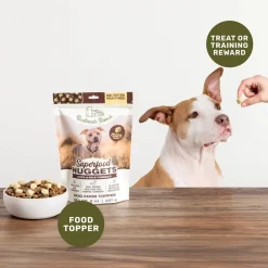 Badlands Ranch Superfood Nuggets Freeze-Dried Raw Dog Treats Duck & Kale 8-oz