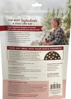 Badlands Ranch Superfood Nuggets Freeze-Dried Raw Dog Treats Bison & Kale 8-oz