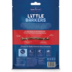 Barkworthies Little Barkers Beef Sticks with Collagen Dog Chews 10 Count