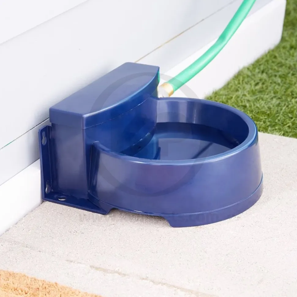 Bergan Auto-Wata Automatic Dog & Cat Waterer Navy 48-oz