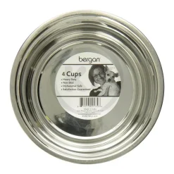 Bergan Heavy Duty Stainless Steel Dog & Cat Bowl 4-Cups Capacity