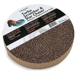 Bergan Turbo Scratcher Replacement Pads Tan 2 Count