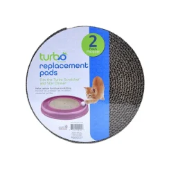 Bergan Turbo Scratcher Replacement Pads Tan 2 Count