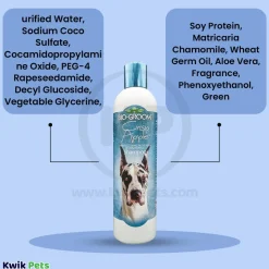 Bio-Groom Crisp Apple Aloe Vera & Chamomile Dog Shampoo 12-oz