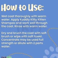 Bio-Groom Kuddly Kitty Tearless Cat Shampoo 8-oz