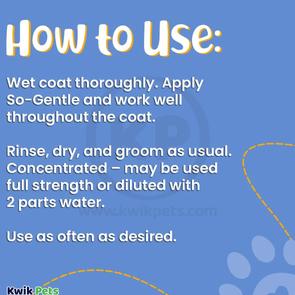 Bio-Groom So-Gentle Hypo-Allergenic Dog Shampoo 12-oz