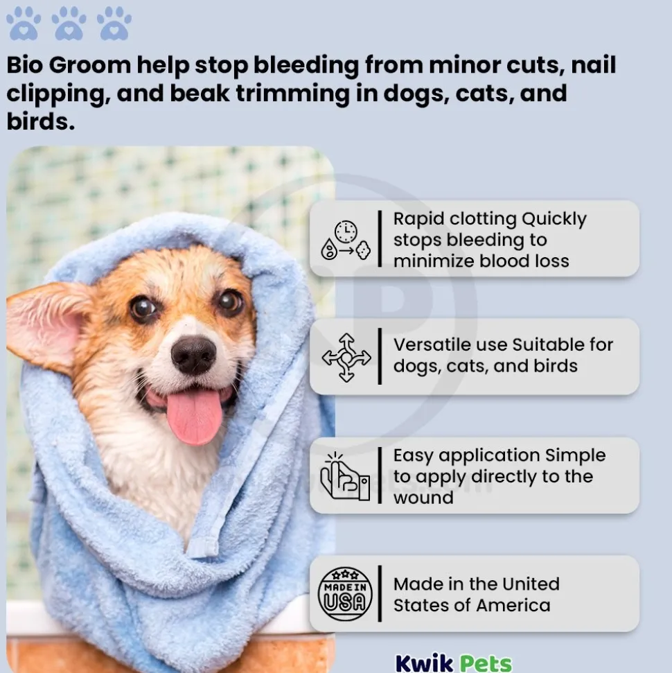 Bio-Groom Sure Clot Fast Acting Styptic Powder 0.5-oz
