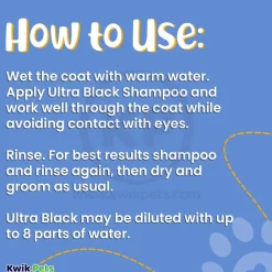 Bio-Groom Ultra Black Color Enhancing Dog Shampoo 12-oz